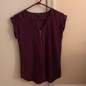 Express Zip Gramercy Blouse